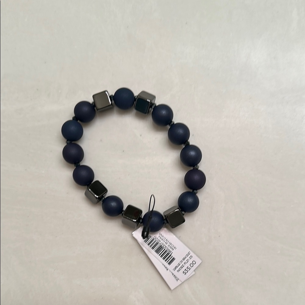 Chico's Blue Beaded Bracelet